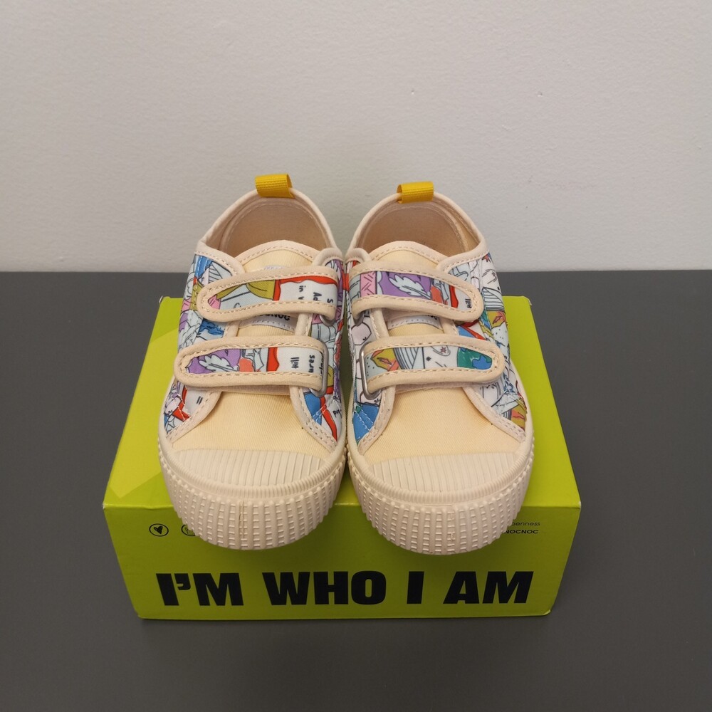 Happy NocNoc Adjustable Canvas Shoes Toddler Size 11 - Picture 3 of 6